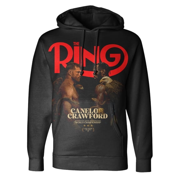 Men's Black Canelo vs. Crawford The Ring Hoodie