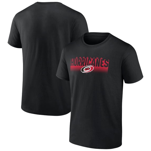Men's Black Carolina Hurricanes Solid Formation T-Shirt