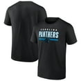 thumbnail image 1 of Men's Black Carolina Panthers Speed & Agility T-Shirt, 1 of 3