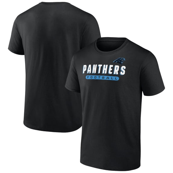 Men's Black Carolina Panthers Spirit T-Shirt