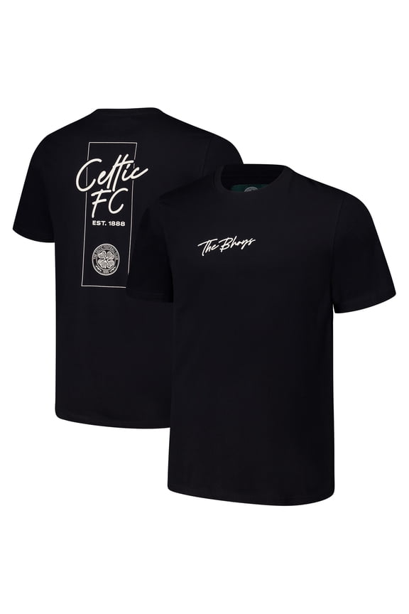 Men's Black Celtic Streetwear T-Shirt