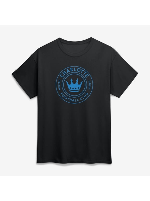 Men's Black Charlotte FC Monotone T-Shirt