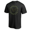 thumbnail image 1 of Men's Black Charlotte Hornets Liberty T-Shirt, 1 of 3