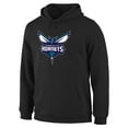 thumbnail image 1 of Men's Black Charlotte Hornets Primary Logo Pullover Hoodie, 1 of 1