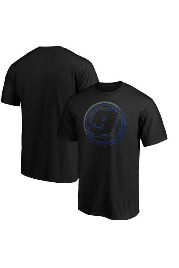 Men's Black Chase Elliott Stealth Pop Revive T-Shirt