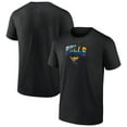 thumbnail image 1 of Men's Black Chicago Bulls Logo Pride T-Shirt, 1 of 3