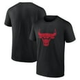 thumbnail image 1 of Men's Black Chicago Bulls Taylor Team Logo T-Shirt, 1 of 3
