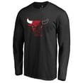 thumbnail image 1 of Men's Black Chicago Bulls X-Ray Long Sleeve T-Shirt, 1 of 3