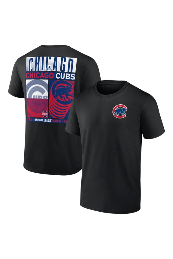Men's Black Chicago Cubs In Good Graces T-Shirt