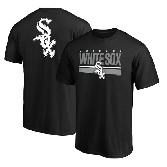 Men's Black Chicago White Sox End Game Team Wordmark T-Shirt