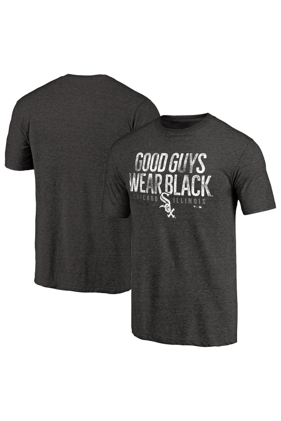 Men's Black Chicago White Sox Good Guys Hometown Tri-Blend T-Shirt
