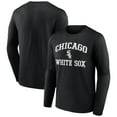thumbnail image 1 of Men's Black Chicago White Sox Team Heart & Soul Long Sleeve T-Shirt, 1 of 3