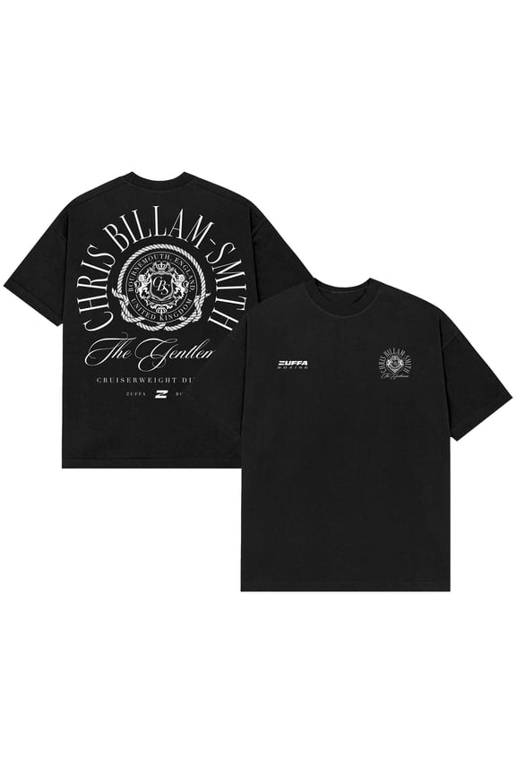 Men's Black Chris Billam-Smith The Gentleman T-Shirt