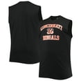 thumbnail image 1 of Men's Black Cincinnati Bengals Big & Tall Muscle Tank Top, 1 of 3