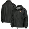 thumbnail image 1 of Men's Black Cincinnati Bengals Coaches Classic Raglan Full-Snap Windbreaker Jacket, 1 of 4