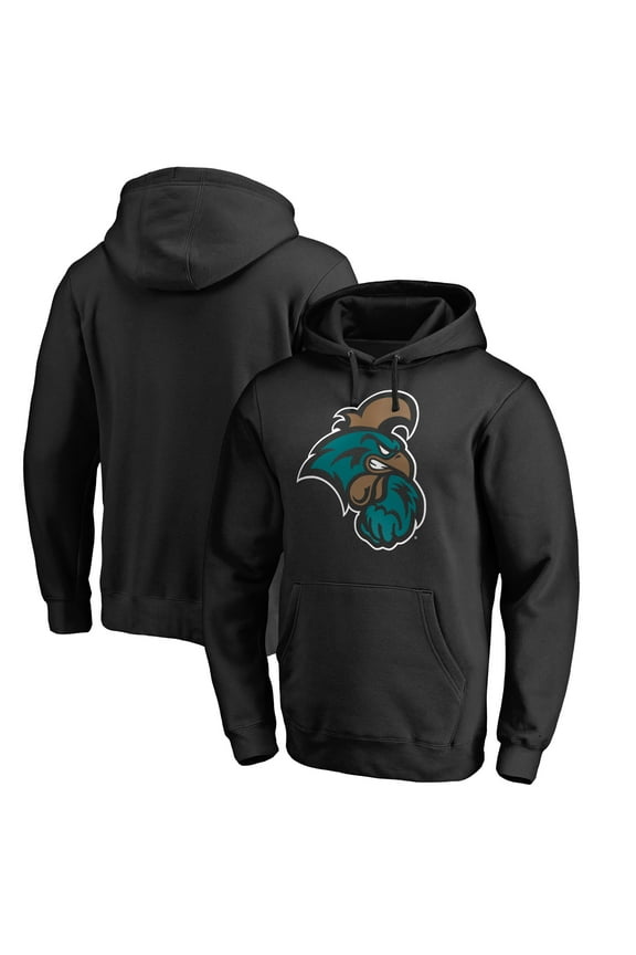 Men's Black Coastal Carolina Chanticleers Classic Primary Pullover Hoodie