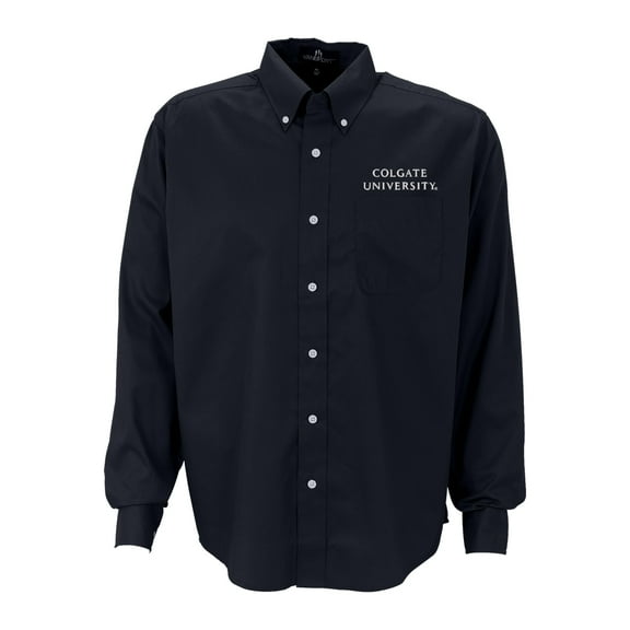 Men's Black Colgate Raiders Wicked Woven Long Sleeve Button-Down Shirt