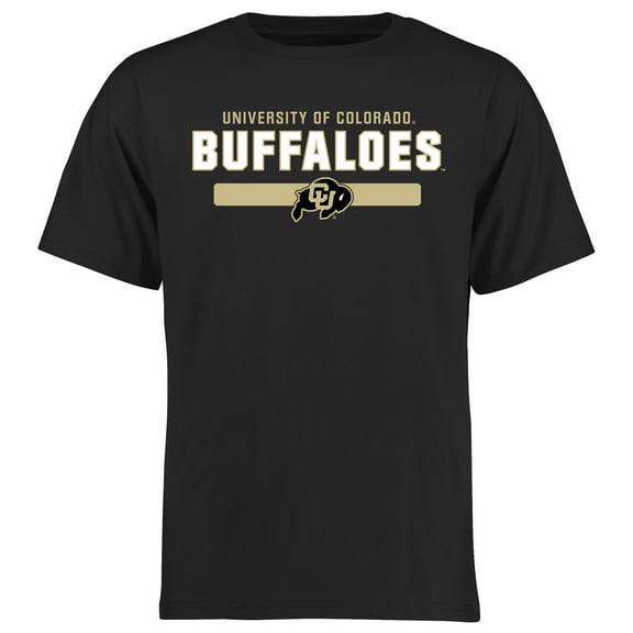 Men's Black Colorado Buffaloes Team Strong T-Shirt
