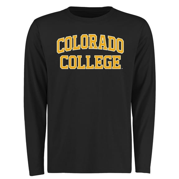 Men's Black Colorado College Tigers Everyday Long Sleeve T-Shirt