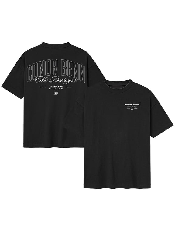 Men's Black Conor Benn Script T-Shirt