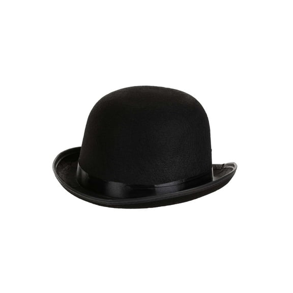 Men's Black Costume Bowler Hat