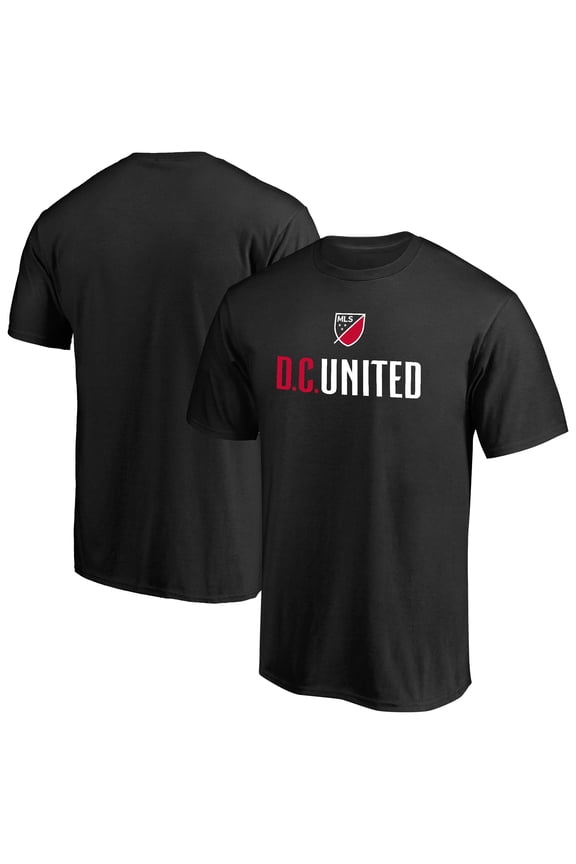 Men's Black D.C. United Shielded T-Shirt