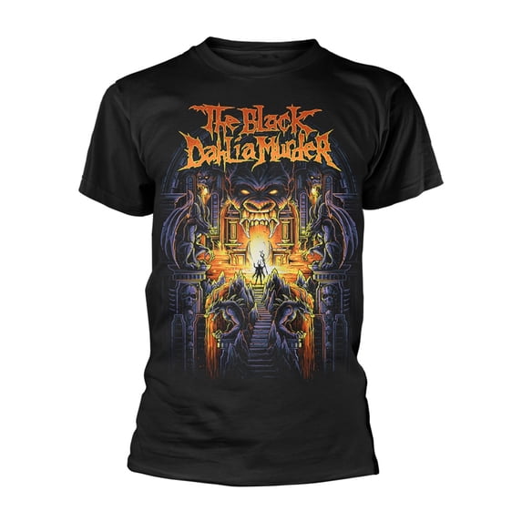 Men's Black Dahlia Murder Majesty T-shirt Small Black
