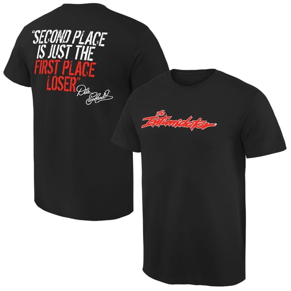 Men's Black Dale Earnhardt First Place T-Shirt