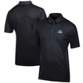 thumbnail image 1 of Men's Black Delaware Fightin' Blue Hens Classic Jacquard Polo, 1 of 3