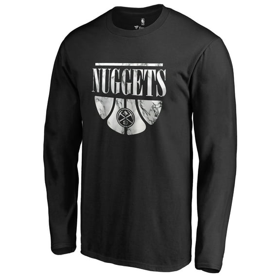 Men's Black Denver Nuggets Buckets Long Sleeve T-Shirt