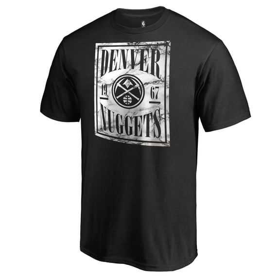 Men's Black Denver Nuggets Court Vision T-Shirt