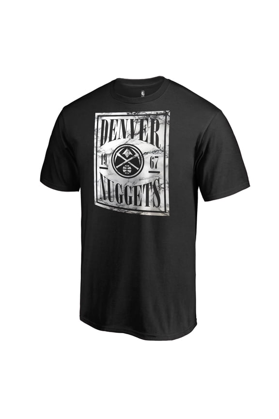 Men's Black Denver Nuggets Court Vision T-Shirt