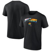 Mens Black Detroit Pistons Pride T-Shirt