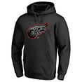 thumbnail image 1 of Men's Black Detroit Red Wings Core Smoke Pullover Hoodie, 1 of 3