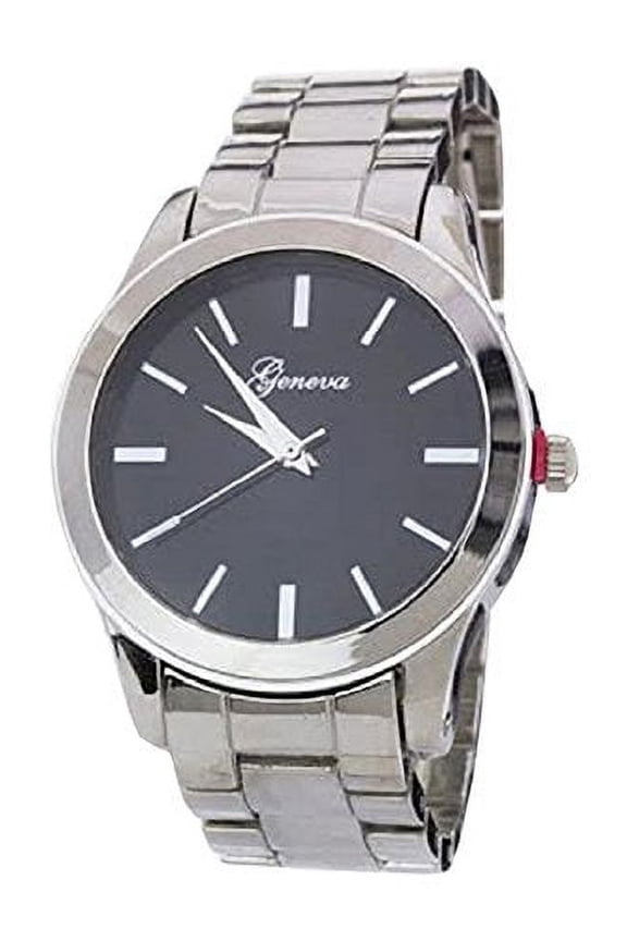 Men's Black Dial Fashion Bracelet Watch