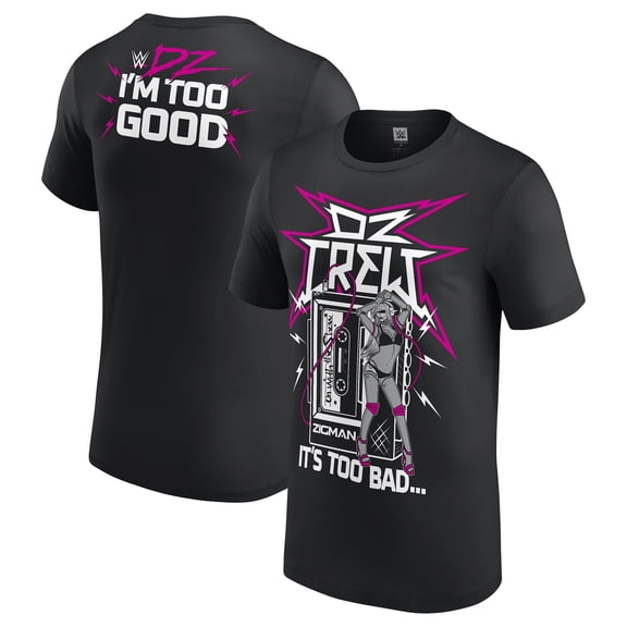 Men's Black Dolph Ziggler On With The Show T-Shirt