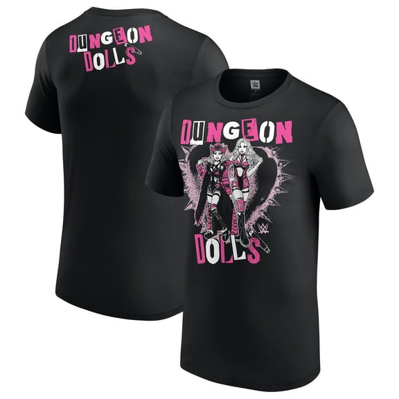 Men's Black Dungeon Dolls Superstars T-Shirt