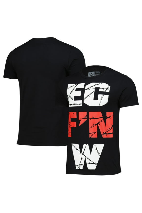 Men's Black ECW EC F'N W T-Shirt