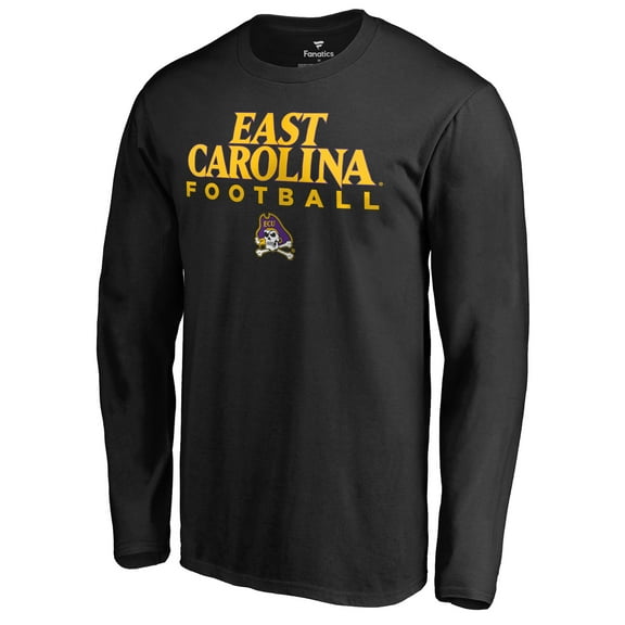 Men's Black ECU Pirates Team Unity Football Long Sleeve T-Shirt