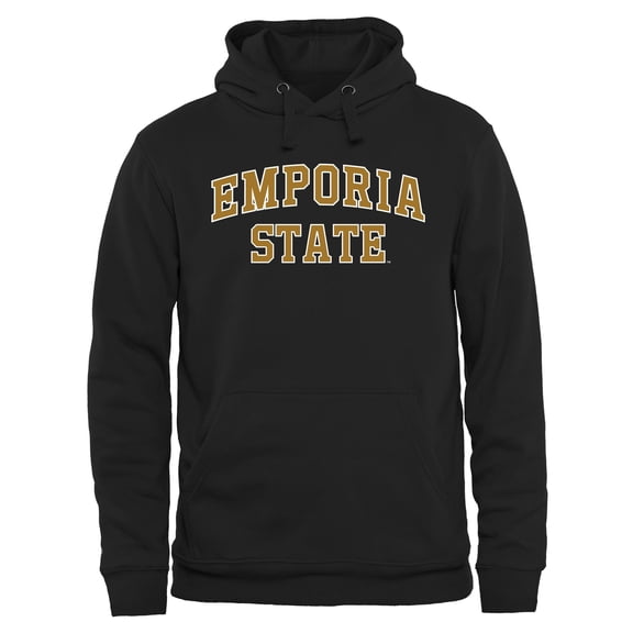 Men's Black Emporia State Hornets Everyday Pullover Hoodie