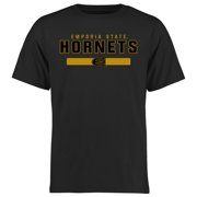Mens Black Emporia State Hornets Team Strong T-Shirt