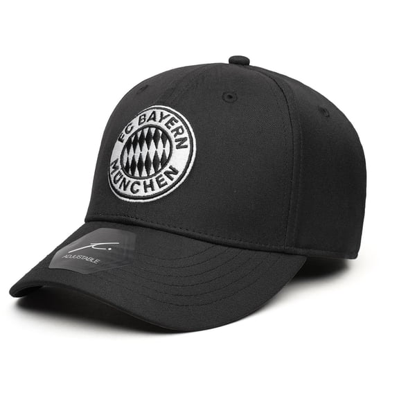 Men's Black Fi Collection Bayern Munich Hit Adjustable Hat - OSFA