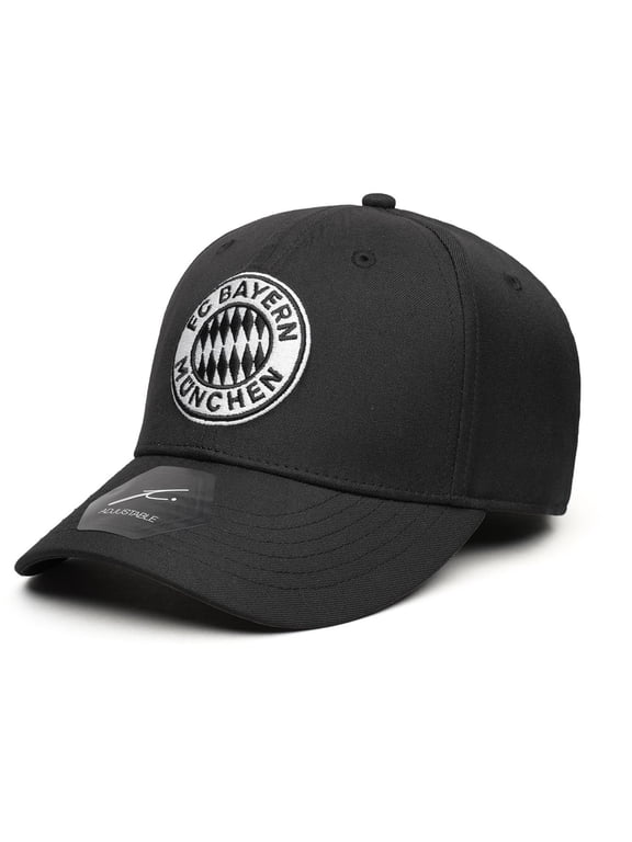 Men's Black Fi Collection Bayern Munich Hit Adjustable Hat - OSFA