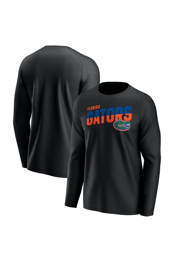 Men's Black Florida Gators  Long Sleeve T-Shirt