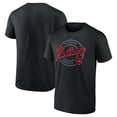 thumbnail image 1 of Men's Black Florida Panthers Colorblock Puck T-Shirt, 1 of 3