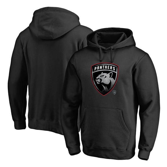 Men's Black Florida Panthers Core Smoke Pullover Hoodie