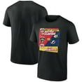 thumbnail image 1 of Men's Black Florida Panthers vs. Tampa Bay Lightning 2025 Stanley Cup Playoffs Rivalry Comic Pop T-Shirt, 1 of 4