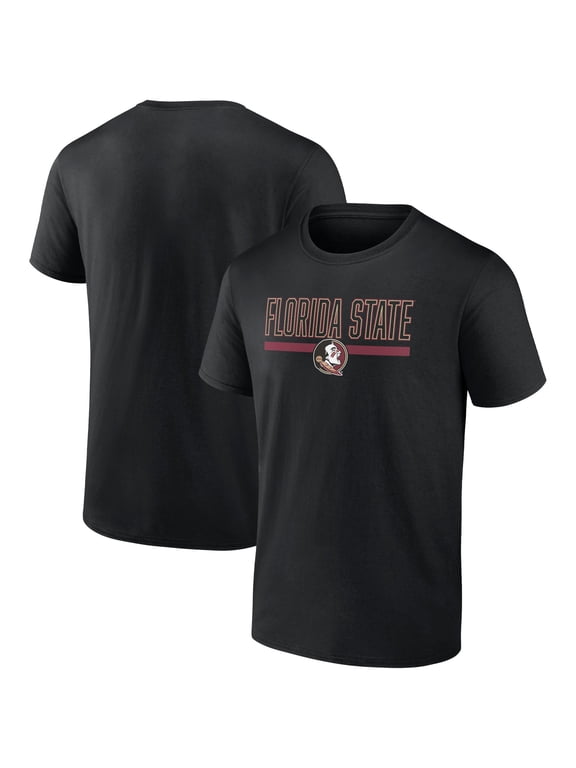 Men's Black Florida State Seminoles Classic Inline Team T-Shirt
