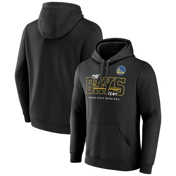 Men's Black Golden State Warriors Team Pride Pullover Hoodie