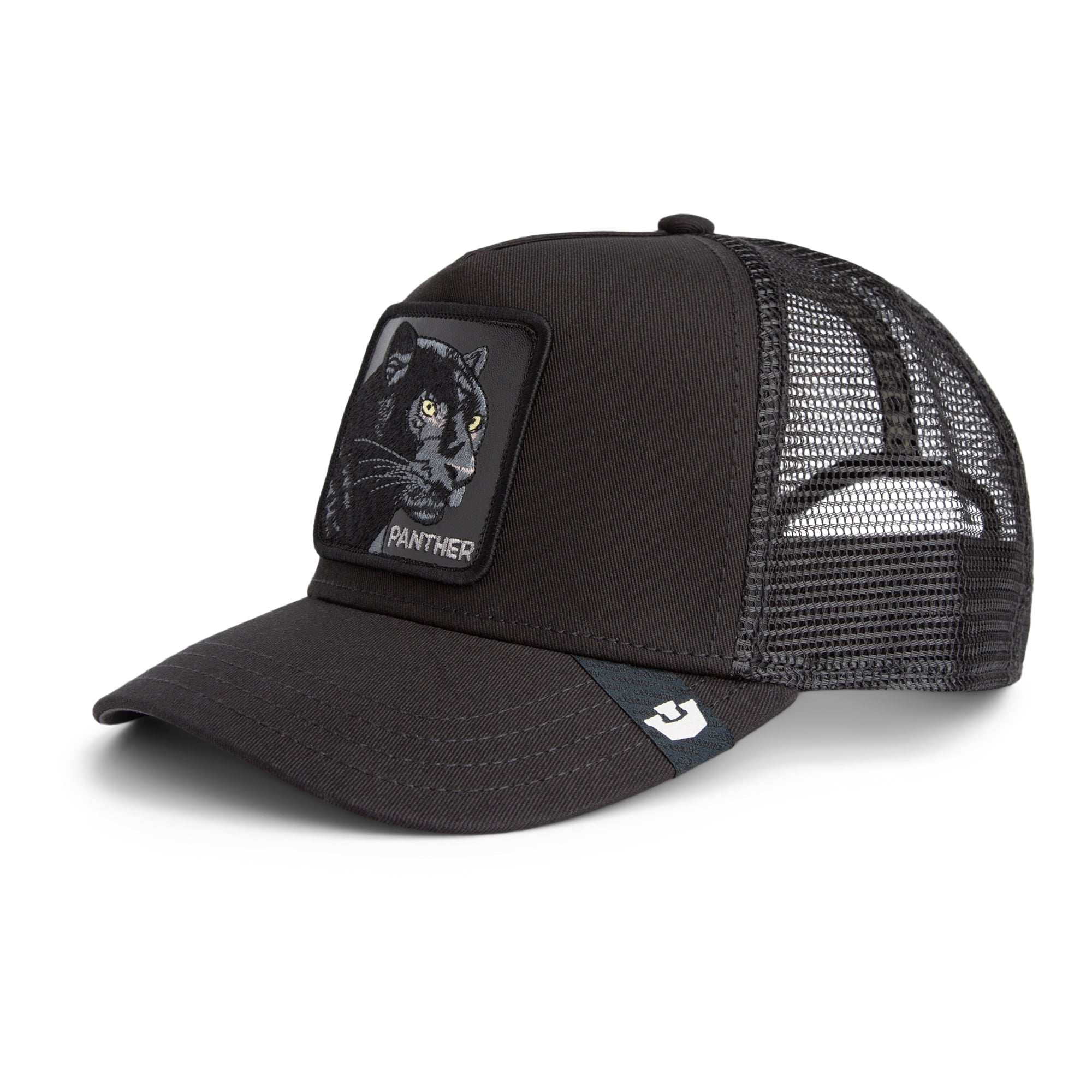 Men's  Black Goorin Bros The Black Panther Adjustable Trucker Hat